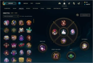 CONTA D1 I 1158 SKINS I TODOS OS EMOTES I EX CHALLENGER - League of Legends LOL