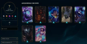 Conta Diamante Ii Solo Duo Com Acesso A Conta Gmail - League of Legends LOL