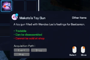 Toy Gun - Digimon Super Rumble ( Servidor 1 Koromon )