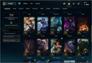 Conta Platina 3 - League of Legends LOL