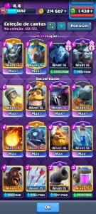 Clash Royale | 15K Troféus | 9 Anos | Nível 67 | 25 Evoluçõe
