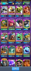 Clash Royale | 15K Troféus | 9 Anos | Nível 67 | 25 Evoluçõe