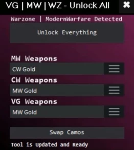 Cheat Unlock all warzone - Outros