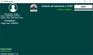 Cheat Unlock all warzone - Outros
