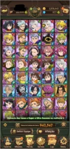 CONTA SEVEN DEADLY SINS: GRAND CROSS - Outros