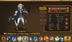 Conta sw com Ld nat 5 Lars - Summoners War