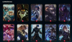 Conta Lol Lvl 743 - League of Legends