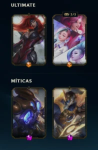 Conta Lol Lvl 743