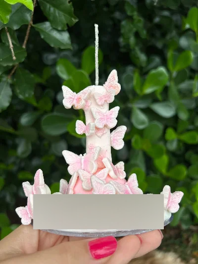 Tipo de bolo personalizado em biscuit - Artesanato e Personalizados