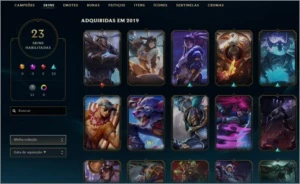 Conta de lol nivel 109 preço barato - League of Legends