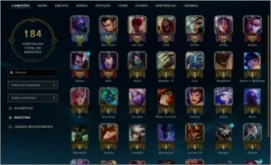 Conta de lol nivel 109 preço barato - League of Legends