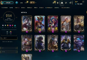 Conta Valorant e lol com Skins