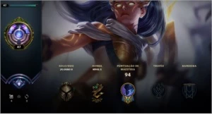 Conta Lol / Diamante 3 na season passada / 53 Champions - League of Legends