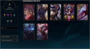 Conta Lol / Diamante 3 na season passada / 53 Champions - League of Legends