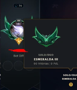 Conta lol esmeralda 3 + muitas skins - League of Legends