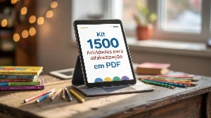 Kit 1500 Atividades Para Alfabetização em PDF - Outros