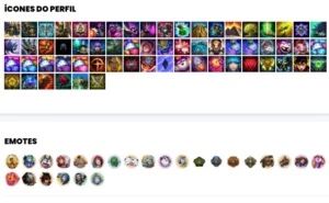 Conta ouro 1 com 48 Champs e 38 Skins - League of Legends LOL