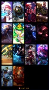 LVL 108 GOLD IV - League of Legends LOL