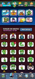 Conta Clash Royale 8 Anos - 11k+ Gemas - 23 Evoluções - Pron