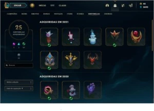 Conta Challenger League of Legends LOL