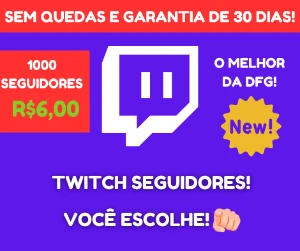 🟢ONLINE - Twitch Seguidores - Social Media