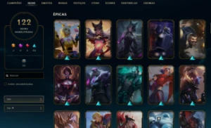 Conta League Of Legends Lvl 171 Criada Em 2013 - Full Acesso LOL