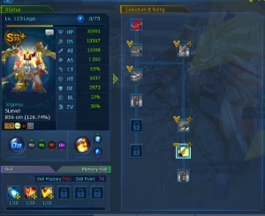 Conta 4SSS+ 4SSS ChipXros/Jog/AuraPerma/Muito Seal - Digimon Masters Online DMO