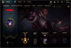 Conta League of legends gold 1 LOL
