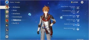 AR 54 (XIAO+DILUC+CHILDE+KEQING+ 48 DESTINOS ENTRELAÇADOS) - Genshin Impact