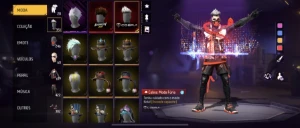 Conta Free fire Gemada Lvl 77