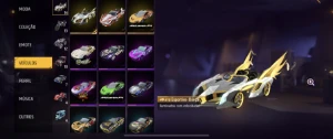 Conta Free fire Gemada Lvl 77