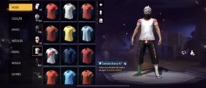 Conta Free fire Gemada Lvl 77