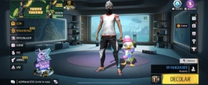 Conta Free fire Gemada Lvl 77