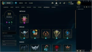 Conta Full champ com 474 skins, excelente. Leia - League of Legends LOL
