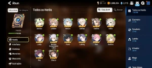 epic Seven rank 65,1 ml,collab re zero e tensei full - Outros