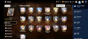 epic Seven rank 65,1 ml,collab re zero e tensei full - Outros