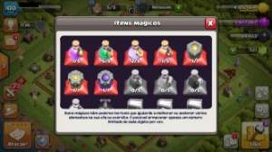 Centro de vila 11 - Semi Full - Clash of Clans