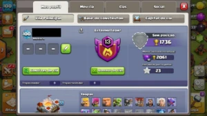 Centro de vila 11 - Semi Full - Clash of Clans