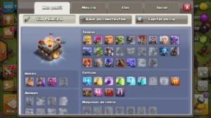 Centro de vila 11 - Semi Full - Clash of Clans