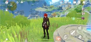 Conta genshin impact Ar33 com ayaka, Diluc e arco de amos