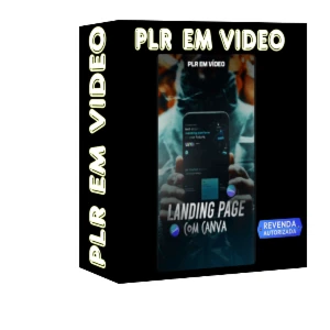Plr Em Video Landing Page Com Canva + Bònus