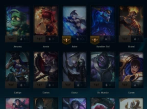 Contas League of Legends LOL