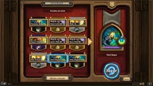 Vendo conta Hearthstone (146 lendárias+37 heróis adicionais) - Blizzard