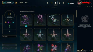 163 Skins Lvl 374 - League of Legends LOL