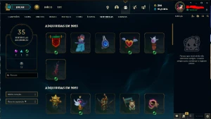 163 Skins Lvl 374 - League of Legends LOL
