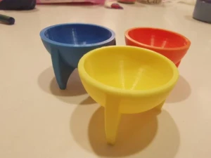 Kit com 4 Porta-Ovos Cauda de Foguete - Artesanato e Personalizados
