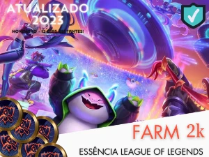 Farm essências - Passe League Of Legends. LOL