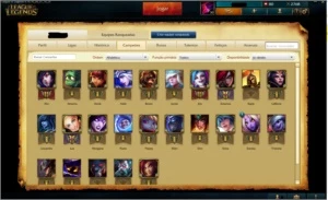 Conta Platina IV LOL - League of Legends