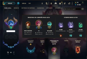 Platina 2 com TODOS os champs e 360 Skins + 9 Vitoriosas - League of Legends LOL