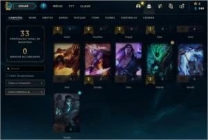 CONTA DIAMANTE 4 PARA SMURFAR - League of Legends LOL